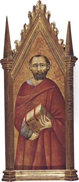 St. Mark Oil Painting by Pietro Lorenzetti