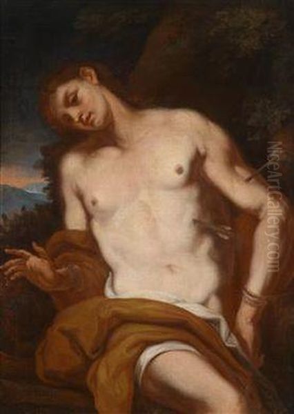 Saint Sebastian Oil Painting by Johann Karl Loth