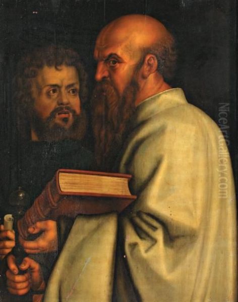 Marc Et Paul Oil Painting by Albert Durer Lucas