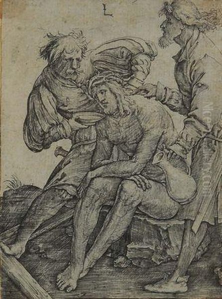 Episodio Dalla Salta Al Calvario Oil Painting by Albert Durer Lucas