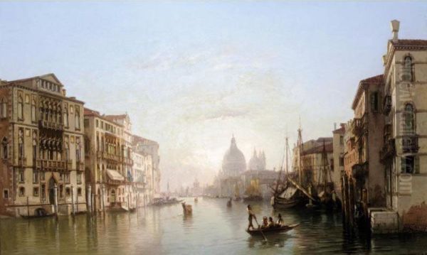 The Grand Canal, Venice Oil Painting by Jean Lucas