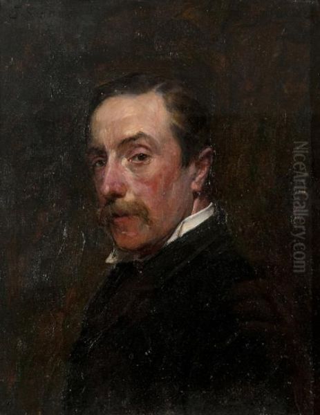 Portrait Of Mr J. Soden Oil Painting by John Seymour Lucas