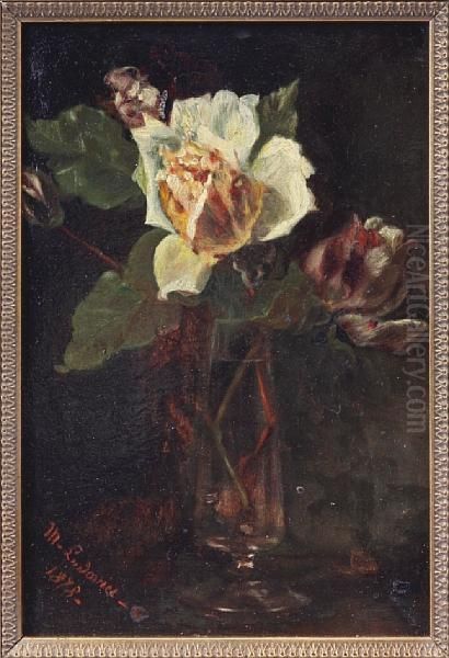 Study Of A Rose by Marguerite Cathelin Ludovici