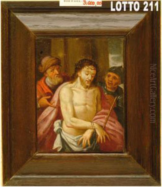 Cristo Verso La Crocifissione Oil Painting by Bernardino Luini