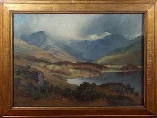 Woodhouse, Buttermere Oil Painting by Niels Moeller Lund