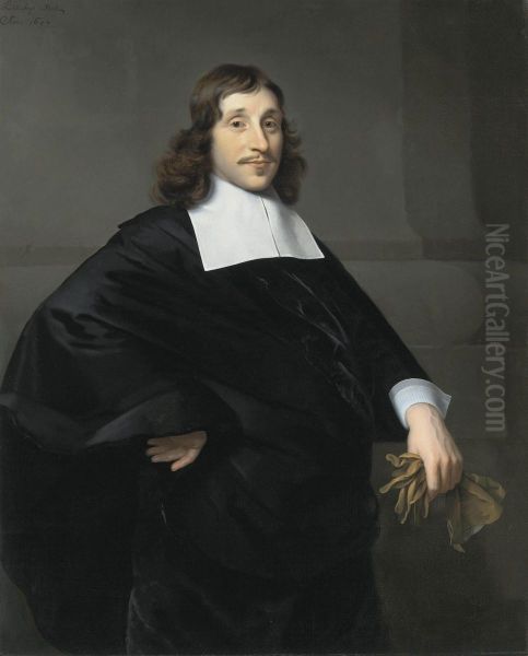 Portrait Of A Gentleman Oil Painting by Isaac Luttichuys