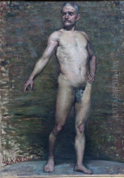 Nudo Accademico Oil Painting by Lazzaro Luxardo