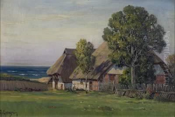 Ohne Titel Oil Painting by Arnold E. Lyongrun