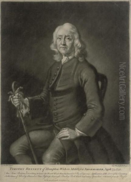 Timothy Bennett Of Hampton-wick Oil Painting by James Macardell