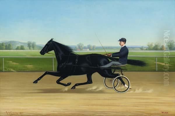 Count Weeks And Wilna In Old Fleetwood Park Oil Painting by John Macauliffe