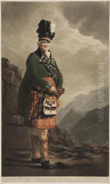 The Mcnab Oil Painting by Henry Macbeth-Raeburn