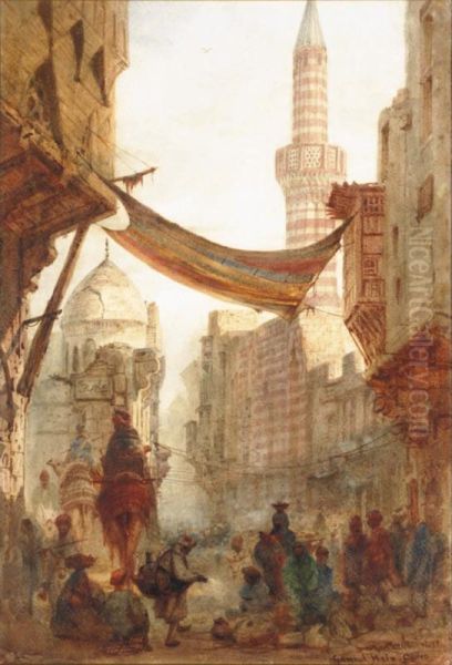 Grand Hein, Cairo Oil Painting by Andrew MacCallum