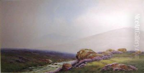 Highland Scene Oil Painting by John Blake Macdonald