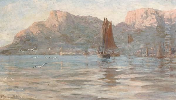 Camps Bay Oil Painting by Edward C. Churchill Mace