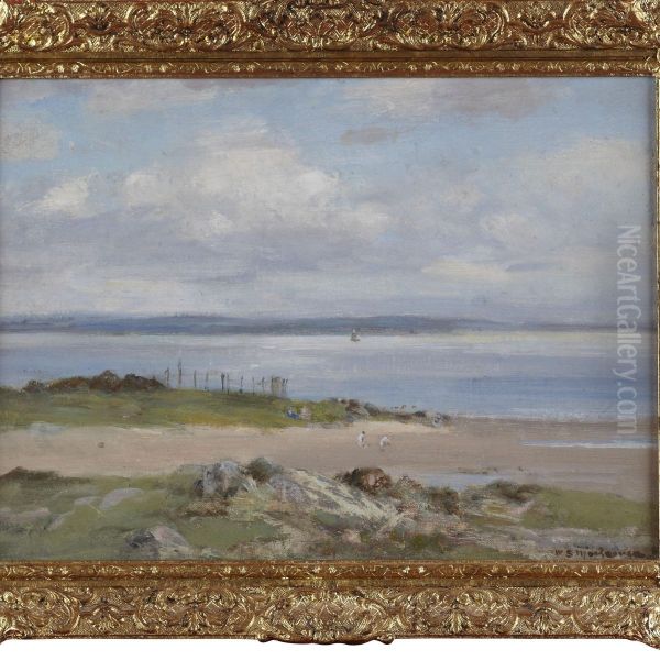 On The Solway Oil Painting by William Stewart MacGeorge