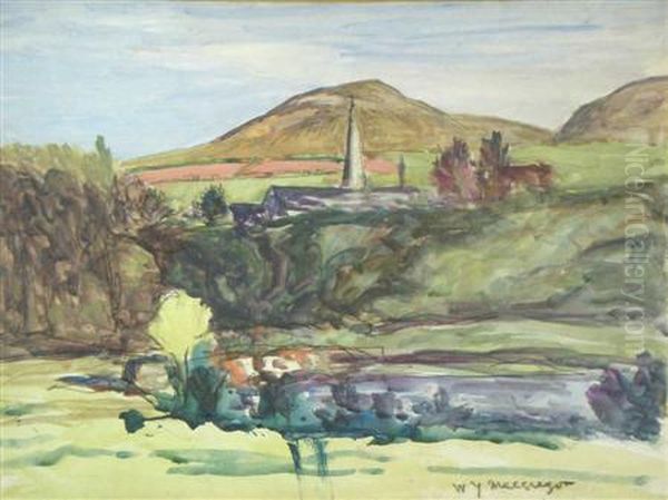 At Melrose Oil Painting by William York MacGregor