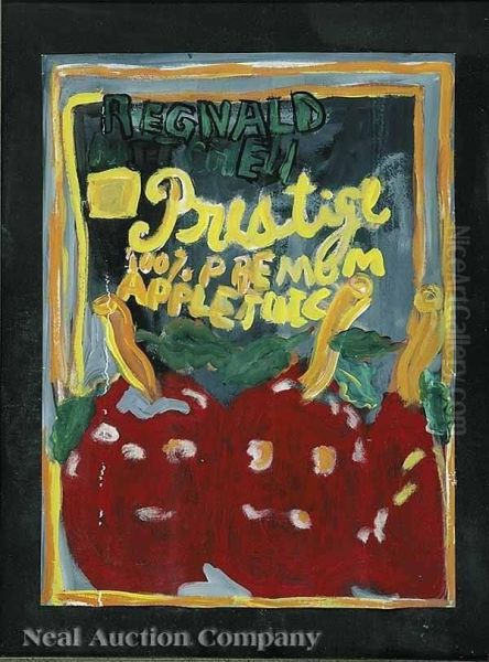 Prestige100% Premium Apple Juice Oil Painting by Reginald Machell