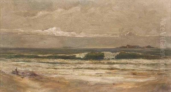 Waves Oil Painting by William Gibbs Mackenzie