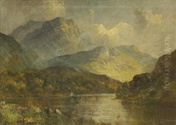 Mckinley In Thehighlands Oil Painting by Charles Mackinley