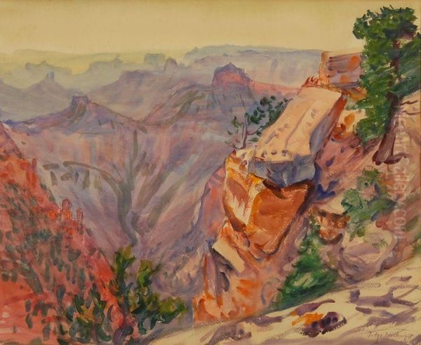 Grand Canyon. Oil Painting by Dodge Macknight