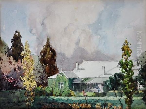 Yaltawirra, Stirling West Oil Painting by Matthew James Macnally