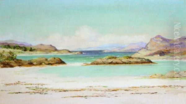 Scottish Coastal Landscape Oil Painting by Ian Macnicol