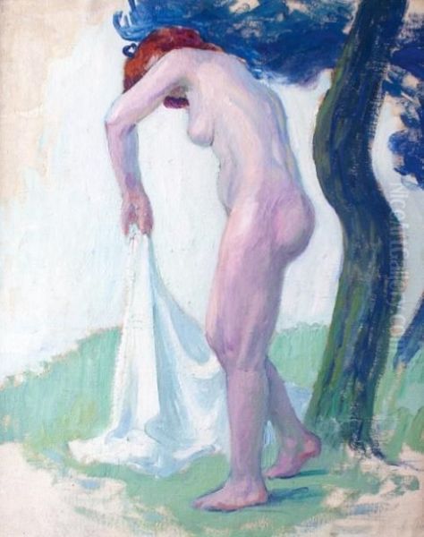 La Baigneuse Oil Painting by Paul Madeline