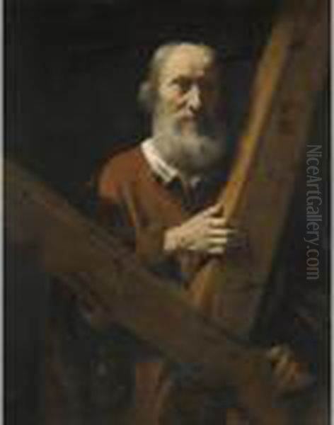 Saint Andrew Oil Painting by Nicolaes Maes