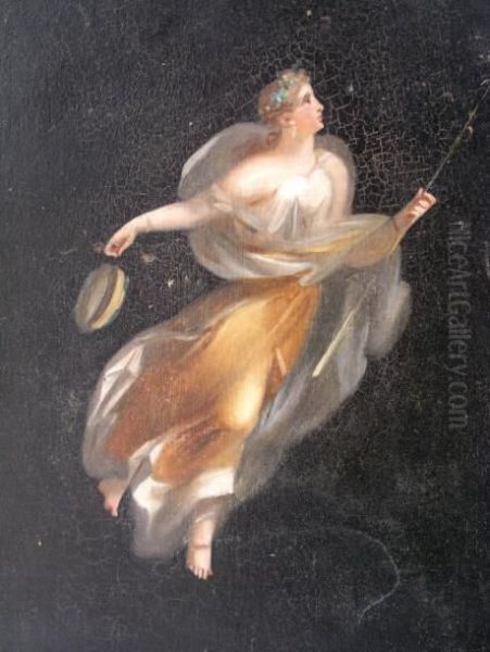 Allegorie De La Nuit Oil Painting by Michaelangelo Maestri