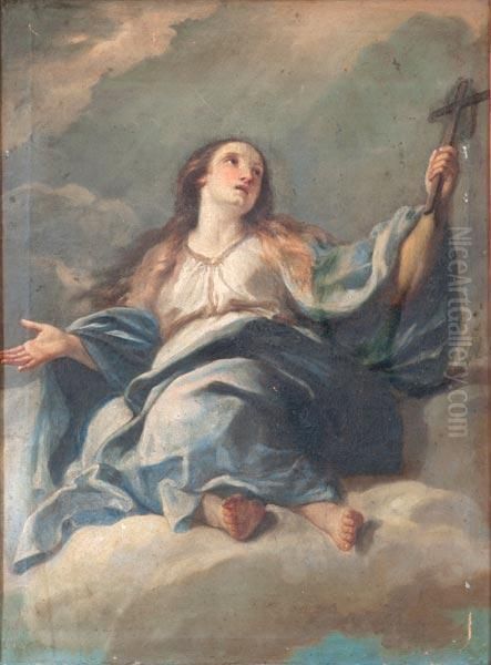 Allegoria Della Religione Oil Painting by Pietro Antonio Magatti