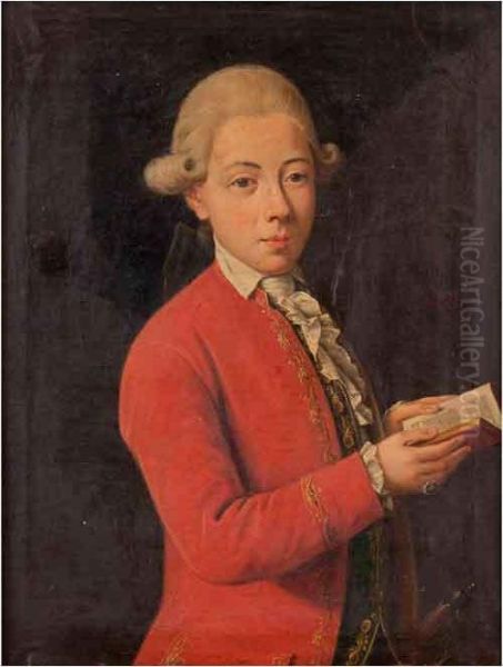 Ritratto Del Marchese Francesco Ricci Oil Painting by Carlo Magini