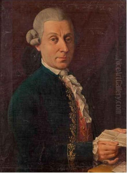 Ritratto Del Marchese Antonio Ricci Oil Painting by Carlo Magini