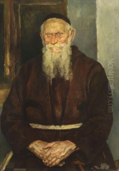 Pater Johannes Oil Painting by Hiasl Maier-Erding