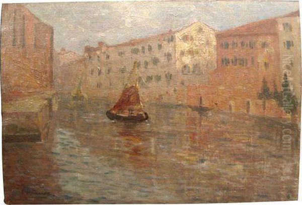 Venise Oil Painting by Fernand Maillaud