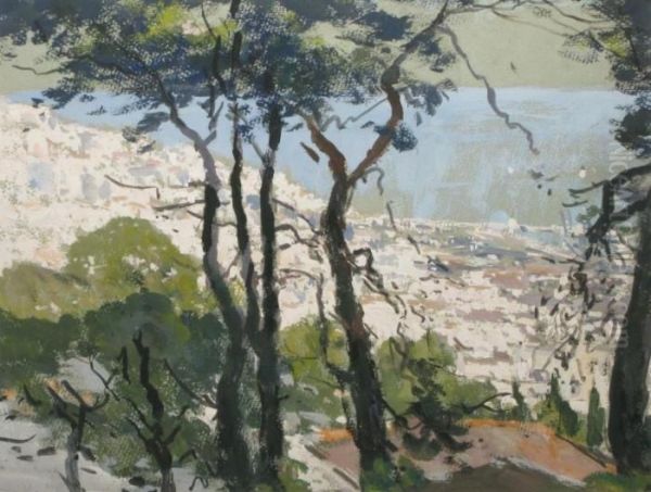 Vue D'alger Oil Painting by Fernand Maillaud