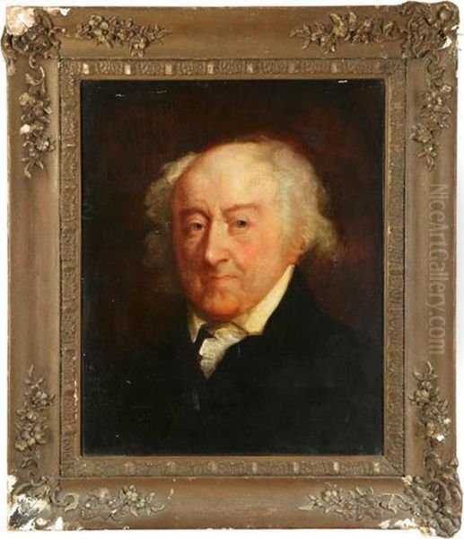 Portrait Of Adams Oil Painting by Eunice Makepeace Towle