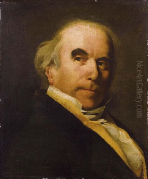 Ritratto Di Monsieur Le Chevalierde Nanteuil-lanorville Oil Painting by Louis Claude Malbranche