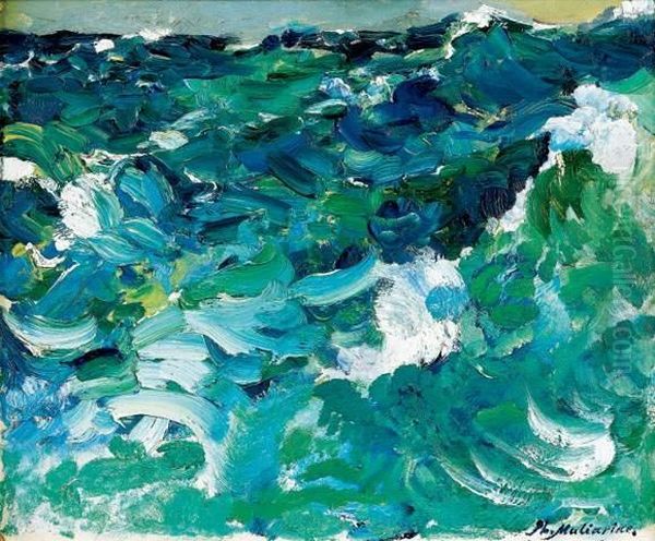 La Mer Oil Painting by Philippe Mallavine