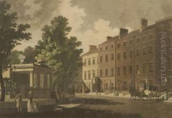 Charlemont House, Dublin Oil Painting by James Malton