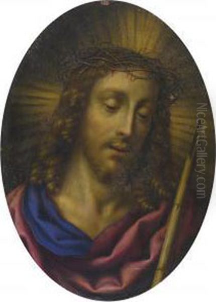 Ecce Homo Oil Painting by Bartolomeo Mancini