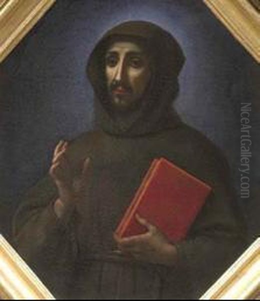 San Francesco Oil Painting by Bartolomeo Mancini