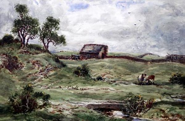 Westmoreland Farmhouse Oil Painting by William Manners