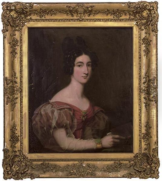 Lady Georgina Murray Oil Painting by Frederica Mansfield