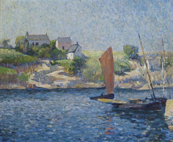 Summer Day, Doelan, Brittany Oil Painting by James Bolivar Manson