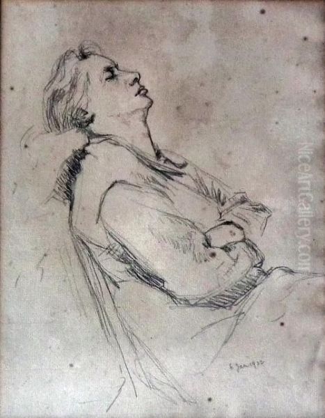 Half Length Seated Portrait Of 