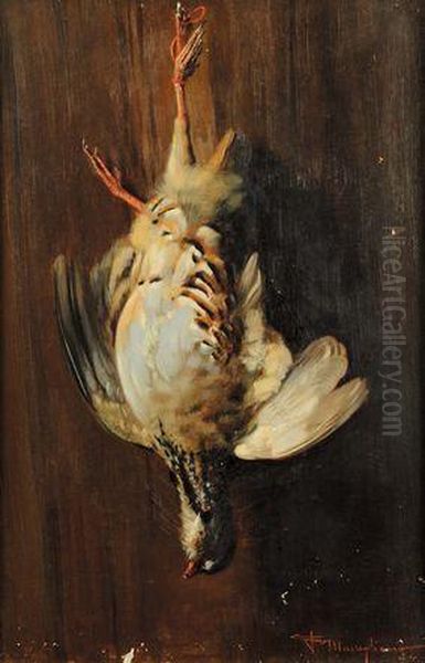 Uccelli Appesi Oil Painting by Federico Maragliano