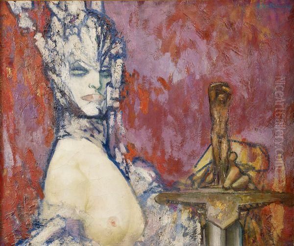 Salome Oil Painting by Pierre Amedee Marcel-Beronneau