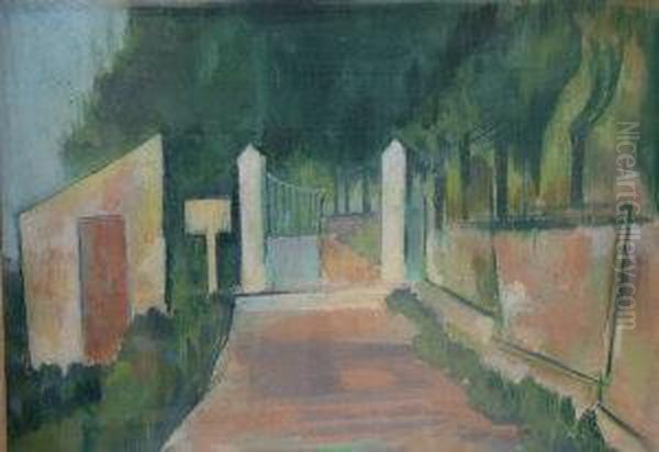 View Of A Gateway by Andre Marchand