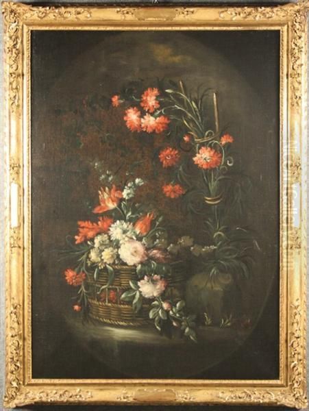 Nature Morte Con Fiori Oil Painting by Elisabetta Marchioni Active Rovigo