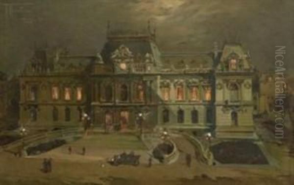 Teatro Dell'opera Oil Painting by Andrea Marchisio